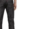 thumbnail image 5 of Levi's Men's Big & Tall BLACK RIGID 501 Original Shrink-to-Fit Jeans 50x34, 5 of 9