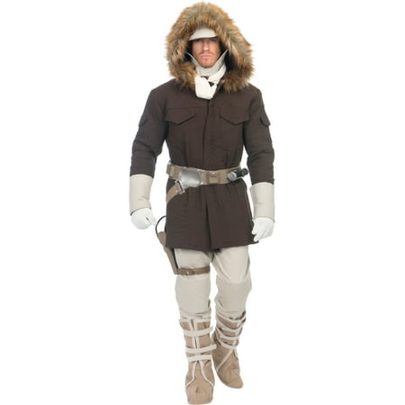 Adults Men's Premuim Star Wars Hoth Base Han Solo Scout Costume X-Small XS 34-36