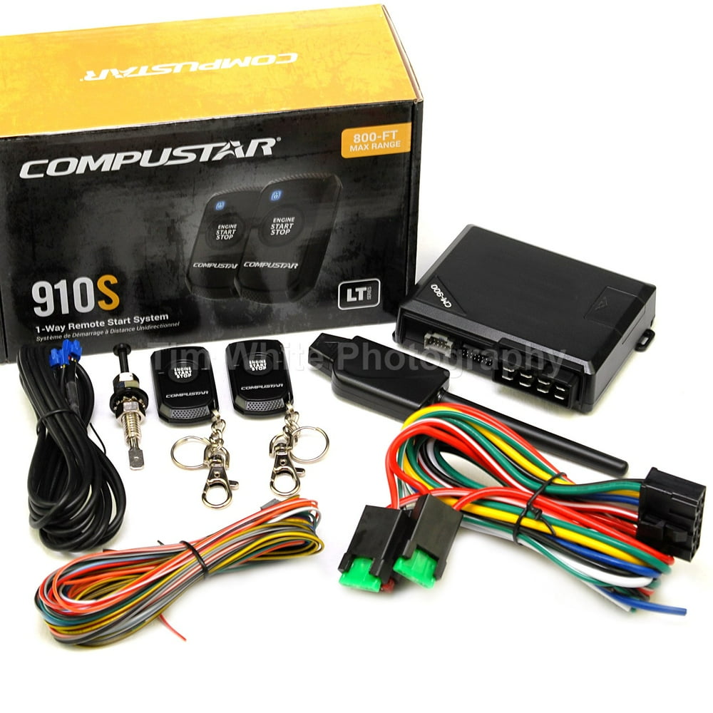 Compustar CS910S 1Button 800ft Auto Remote Car Start & Keyless Entry