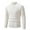 Beige, variant on COM1950s Sweaters for Men, Coats for Men, Men's Knitwear Mock Turtleneck Vintage Round Neck Solid Color Elastic Pullover Fleecing Texture Trend Sweater Coat, Sweater for Men, Mock Turtleneck for Men