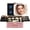 Pink, variant on Makeup Box with Detachable Lighted Mirror–Travel Train Case, Cosmetic Storage Organizer & Makeup Suitcase with Adjustable Dividers & Magnetic LED Mirror