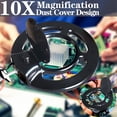 thumbnail image 2 of Lupa KIRKAS con aumento de 10X con luz de 2200 lm, 2 of 7