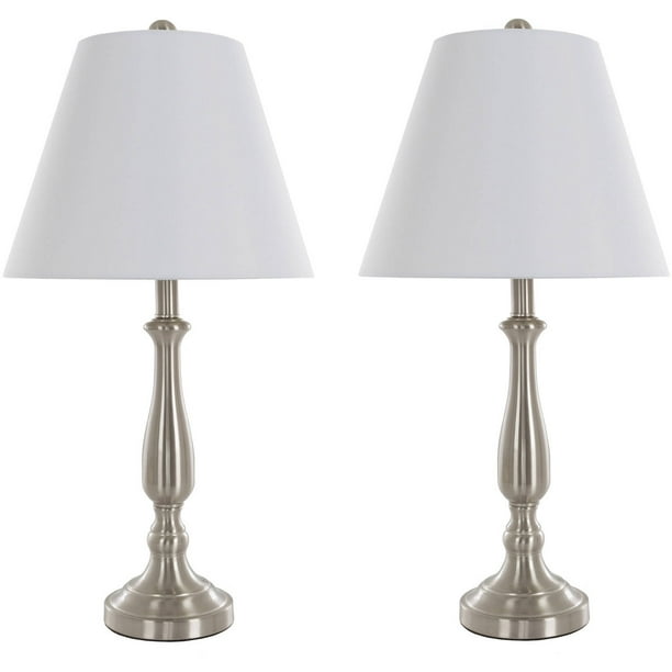 Table Lamps With Shades Set Of 2 By Lavish Home Led Bulbs Included Multiple Styles Com Table Lamps With Shades Set Of 2 By, Lavish Home 5 Led Flexible Adjustable Floor Lamp