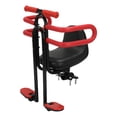 thumbnail image 1 of Front Toddler Bike Seat Front Mounted Children Safety Seat with Fence and Footrest, 1 of 8