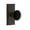 Timeless Bronze, variant on Grandeur 852909 Carre Solid Brass Rose Privacy Door Knob Set - Brass