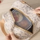 thumbnail image 4 of Lindo almuerzo para las mujeres acolchada almuerzo Bolsa Floral Mujeres Lunch Tote con bolsillo frontal Lunch Contenedor Cooler Bolsa para el Trabajo, 4 of 6