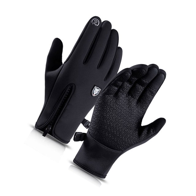 Guantes de invierno Toystoory Equipo de esquí a prueba de agua Negro/XL