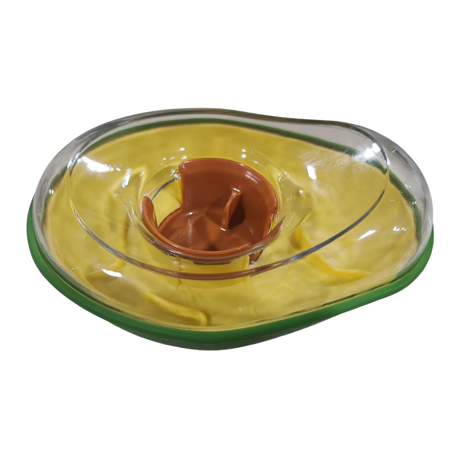 Bvdfgk Dog Treat Dispenser Feeder IQ Training Funny Playing Slow Eating Wobble Bowl
