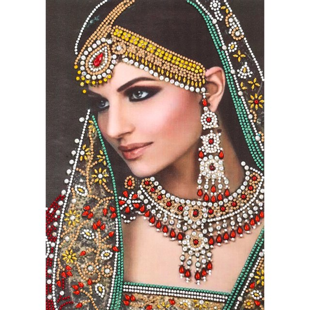 Wdftyju Diamante de forma especial de la serie de personajes de dama india (YK061) Wdftyju 5ec5hz7vy0ac1wb2D04