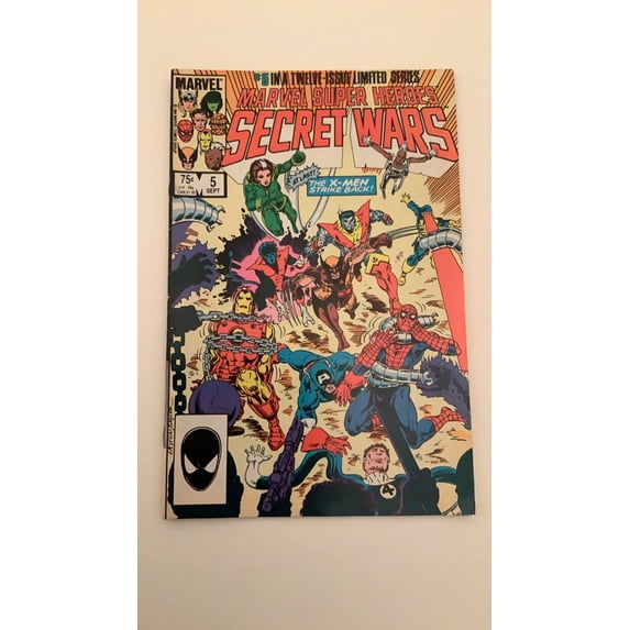 Marvel Super Heroes Secret Wars #5 Comic Book