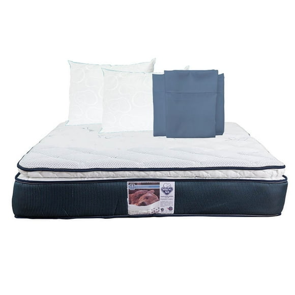 Colchón Queen Size + Sábanas + 2 Almohada Osos Spring Air Mónaco