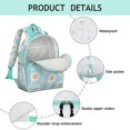 thumbnail image 2 of Sunny Boho Daisy School Backpack for Student Lightweight Travel Backpack with Padded Shoulder Straps Chest Strap and Easy Grip Zipper Perfect for Daily Use, 2 of 6