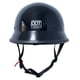 thumbnail image 4 of Casco de moto DLPACKJ, estilo alemán, media calavera, 4 of 6
