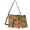 Floral Bee Psychedelic, variant on DISNIMO Dragonfly and Floral Pattern Satchel Bags for Women, Lightweight Womens Wristlet Wallets, Large Capacity PU Leather Crossbody Purse Wallet Sets for Women for Daily Use