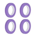thumbnail image 1 of Uxcell 4Pcs 0.4 pulgadas de ancho 14 yardas Cinta de enmascarar púrpura para pintores para hogar y oficina, 1 of 7