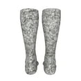 thumbnail image 6 of Naloa Silver Glitter High Stockings Women Thigh High Stockings Over Knee Long Stockings-One Size, 6 of 8