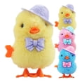 thumbnail image 2 of Paquete de 4 Juguetes Peluche Que Saltan Pascua para Niños Pequeños, Saltando Pollitos, 2 of 5
