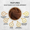 thumbnail image 5 of PAWPUP Dog Towel Super Absorbent (Pack of 2) Quick Drying Super Soft Microfiber Pet Towel for Dogs, Cats and Other Pets, 5 of 10