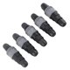 thumbnail image 2 of Conector de manguera de compresor de aire, 5 juegos de manguera de compresor de aire rápido neumático Acoplador rápido Conector rápido neumático autoblocante Los mejores materiales, 2 of 14