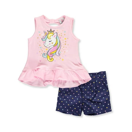 Real Love Girls' 2-Piece Shorts Set Outfit