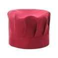 thumbnail image 2 of Adult Chef Hat for Bakers, Kitchen Cooking, Restaurant Staff & Culinary Professionals, 2 of 7