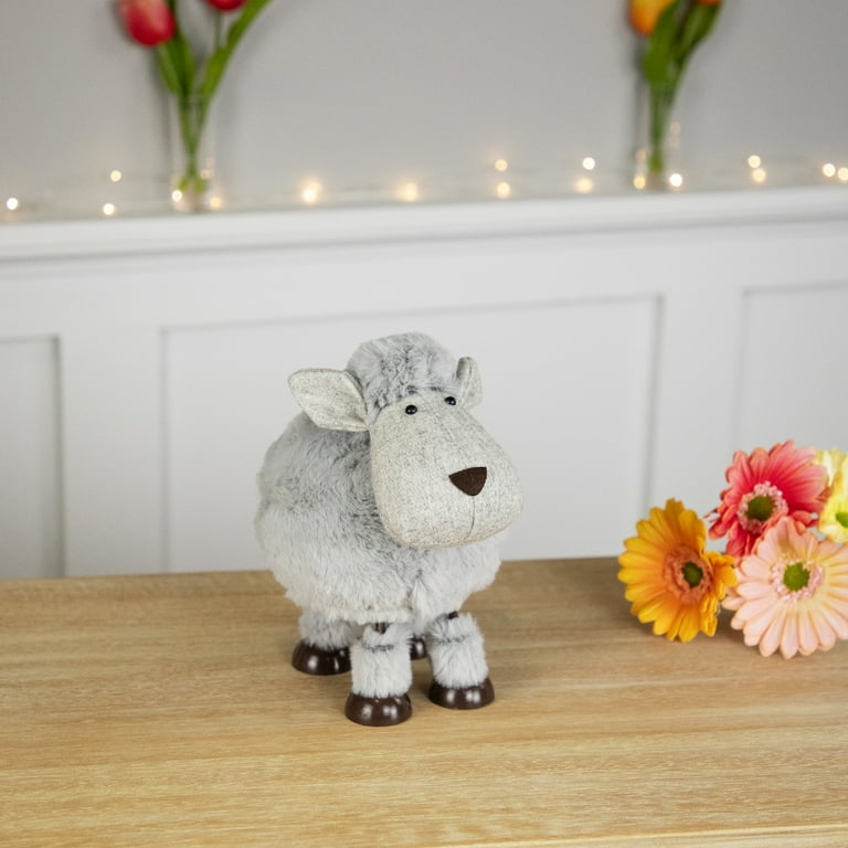 Northlight Bouncing Sheep Plush Easter Figure - 7.5