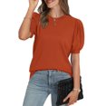 thumbnail image 3 of Jersey WIHOLL Summer Manga Corta para Mujer Naranja L, 3 of 6