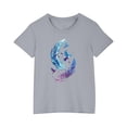 thumbnail image 1 of RXIRUCGD 2025 Vêtements d'Été pour Enfants T-shirt Imprimé Mode Mignon Col Rond Manches Courtes, 1 of 5