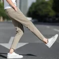 thumbnail image 5 of Trajes de hombre de negocios, pantalones drapeados fluidos, sastrería social, pantalones rectos para hombres, ropa vintage china para hombre, elegante y elegante, 5 of 5