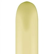 Burton & Burton 260Q Ivory Silk Pencil Balloons, 100 Pack