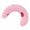 Pink, variant on Gieenan Cat Toy Plush Pillow U Shaped Chew Toy for Cats Kitten Calming Toy Sleep Aid