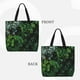 thumbnail image 2 of Fotbe Lush Foliage Green Plant Bolsa Tote con Estampado para Mujer, Bolsos con Cremallera, Bolsa de Hombro Casual de Gran Capacidad con Bolsillos Internos, 2 of 7