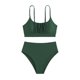 thumbnail image 5 of Traje de baño para mujer, moda, cómodo, color sólido, bikini, traje de baño de color liso para mujer, conjuntos de bikinis, trajes de baño para mujer, 5 of 6