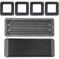thumbnail image 3 of ZENY 43" Aerobic Step Platform Adjustable Risers 4"- 6"- 8" Exercise Fitness Workout Step, Gray, 3 of 10