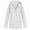 White, variant on Women's Waterproof Ski Jacket Women Solid Rain Jacket Outdoor Plus Size Hooded Raincoat Windproof White 3XL