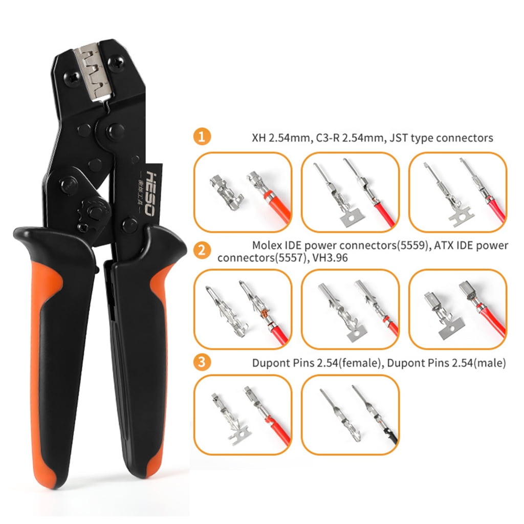 NEXAVKPR Crimping Tool Kits Adjusting Ratcheting Wire Crimping Tool Kits Crimper Plier