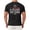 Black, variant on UngA 250 Years American 250th Anniversary US USA Flag 4th of July Shirt for Men (Black,XL)