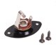 thumbnail image 4 of Soidarity Panel de conector de guitarra eléctrica Universal, 6,35mm, 1/4 , conector ovalado, Kit de montaje de puerto, accesorios para Accesorios para instrumentos musicales negro, 4 of 6