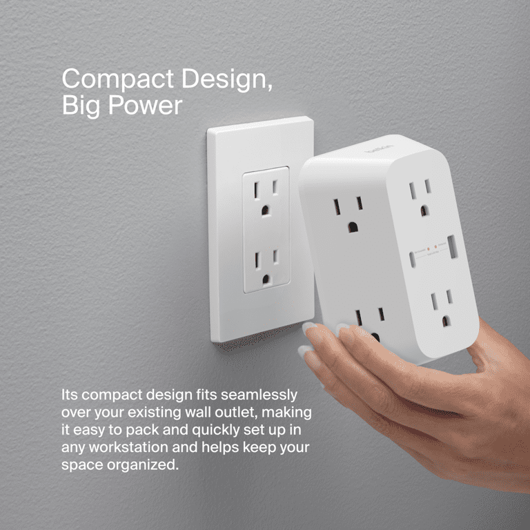 Belkin 6-Outlet Surge Protector with USB-C and USB-A photo 2