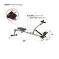 thumbnail image 2 of Sunny Health & Fitness SF-RW1205 Rowing Machine, 2 of 6