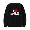 thumbnail image 2 of I Love Maddox Batson Long Sleeve Tee 2025 Tour Merch Cosplay Unisex Fashion Streetwear Sweatshirts, 2 of 6