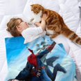 thumbnail image 2 of Tu Vecino Spider-Man Amigable anti-pilling, suave, ligera, esponjosa y acogedora de lujo para hogar y cocina – Perfecta para niños y adultos, 100 x 150 cm, 2 of 6
