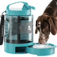 thumbnail image 1 of Botella de agua para perros Lesotc 2 en 1 portátil, 2,3 L, azul, 1 of 8
