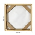 thumbnail image 4 of Marco de madera interior pintado 3D DIY Decoración para colgar en la pared Barras de estiramiento de arte para pintura al óleo, 20x35cm Speravity LF0073-04B, 4 of 6