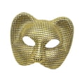 thumbnail image 4 of Máscara de leopardo, accesorio de fotografía, accesorio de cosplay, disfraz, máscara de media cara para Pascua Oro, 4 of 9