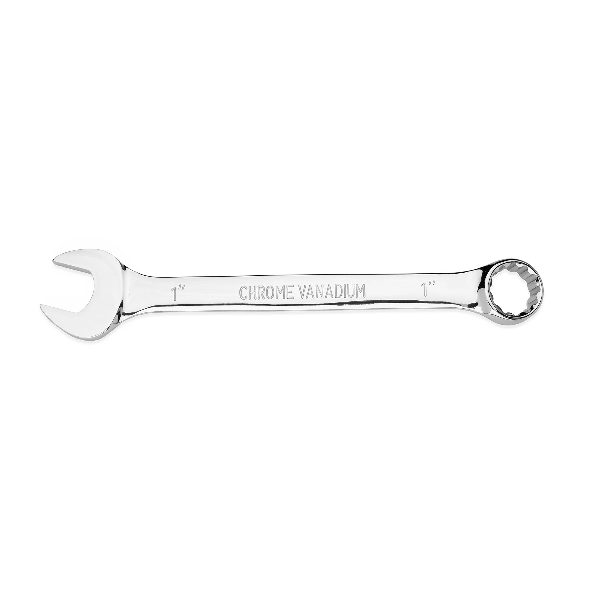 HART 15-Piece SAE Combination Wrench Set with Tool Pouch, Chrome Finish