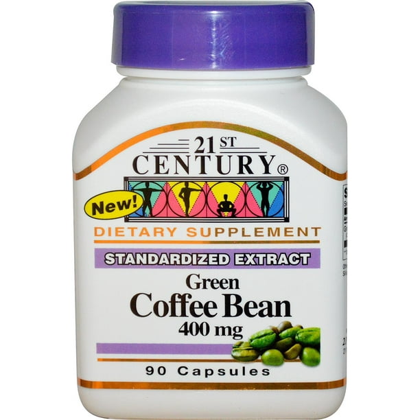 21st Century Green Coffee Bean 400 mg Capsule - Walmart.com - Walmart.com