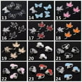 thumbnail image 4 of U8MO 5pcs Enamel Metal Crystal Assorted Charms Pendants Earring Jewelry Findings DIY-46# 18x22mm, 4 of 7