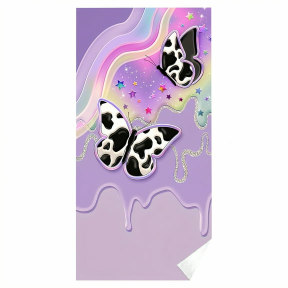 AUQ Beach Towels,Polyester Thread Large Beach Towel,Exquisite Print Quick Dry Beach Towel,Style1,62"x31"