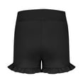 thumbnail image 5 of RUTAYY Toddler Girls Athletic Ruffle Shorts High Waisted Yoga Dance Shorts Comfy Workout Gymnastics Shorts Trouser Comfort Pants, 5 of 5